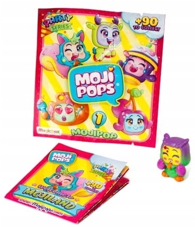 MOJI POPS PARTY Фігурка - КОРОБКА 24 пакетики MOJIPOPS EAN (GTIN) 8431618011508