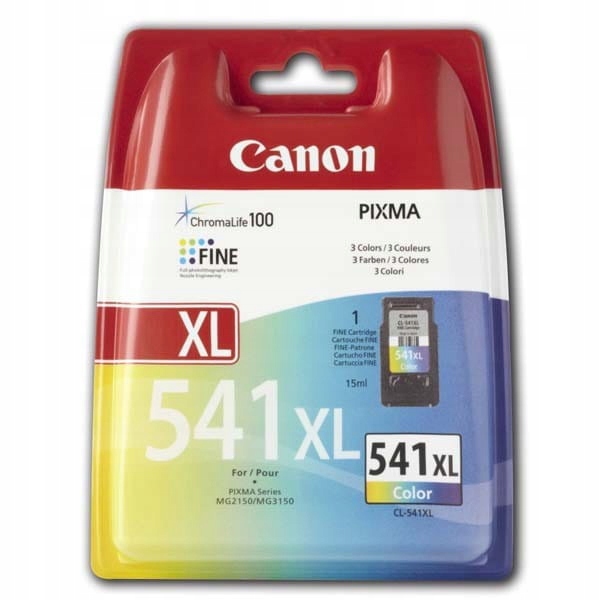 Оригінальні кольорові чорнила Canon CL541 CL541XL