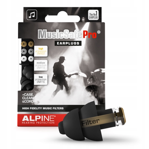 Вилки ALPINE MusicSafe Pro для музикантів чорні EAN (GTIN) 8717154025798