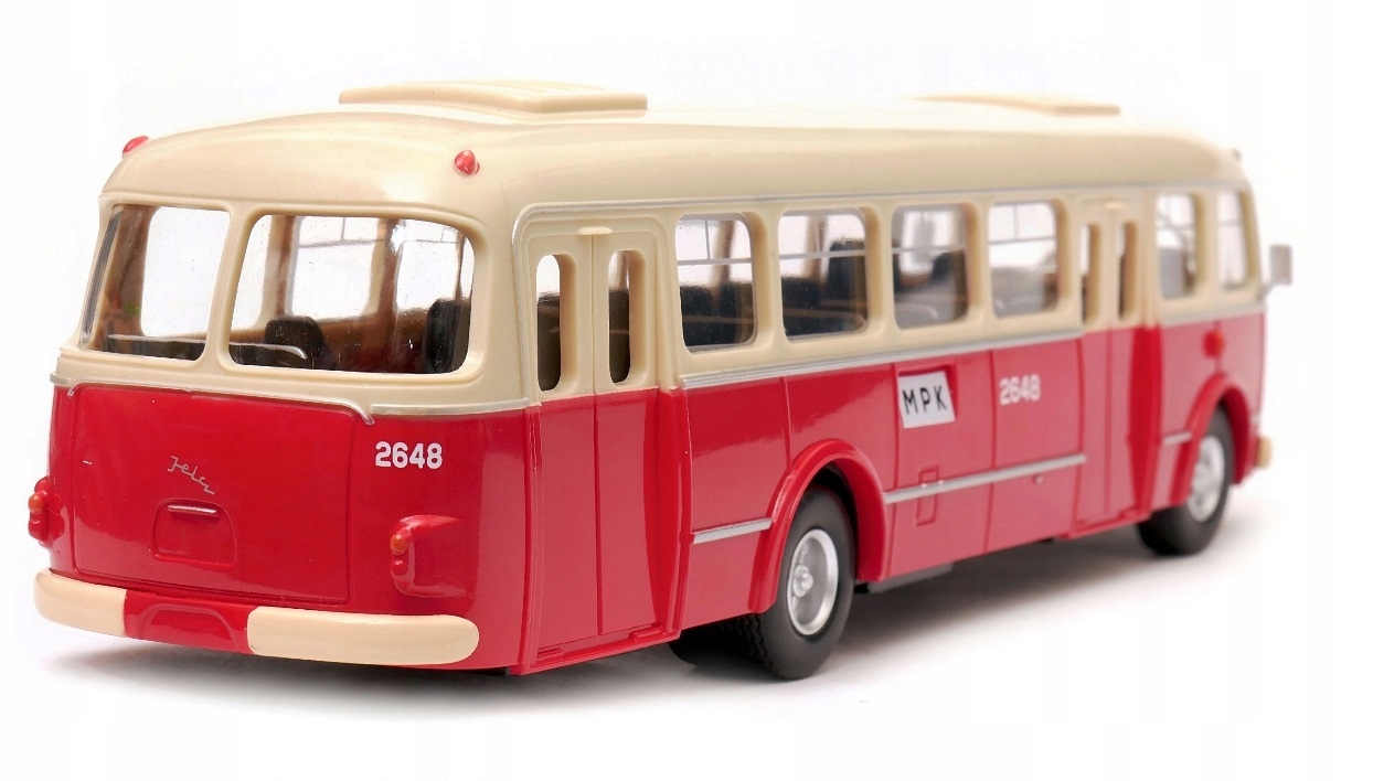 Bus Collection PRL Jelcz 272 Mex 1: 43 red Висота виробу 7 см