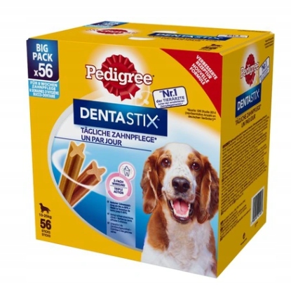 Ласощі для собак PEDIGREE Dentastix 56 шт (8х180г)