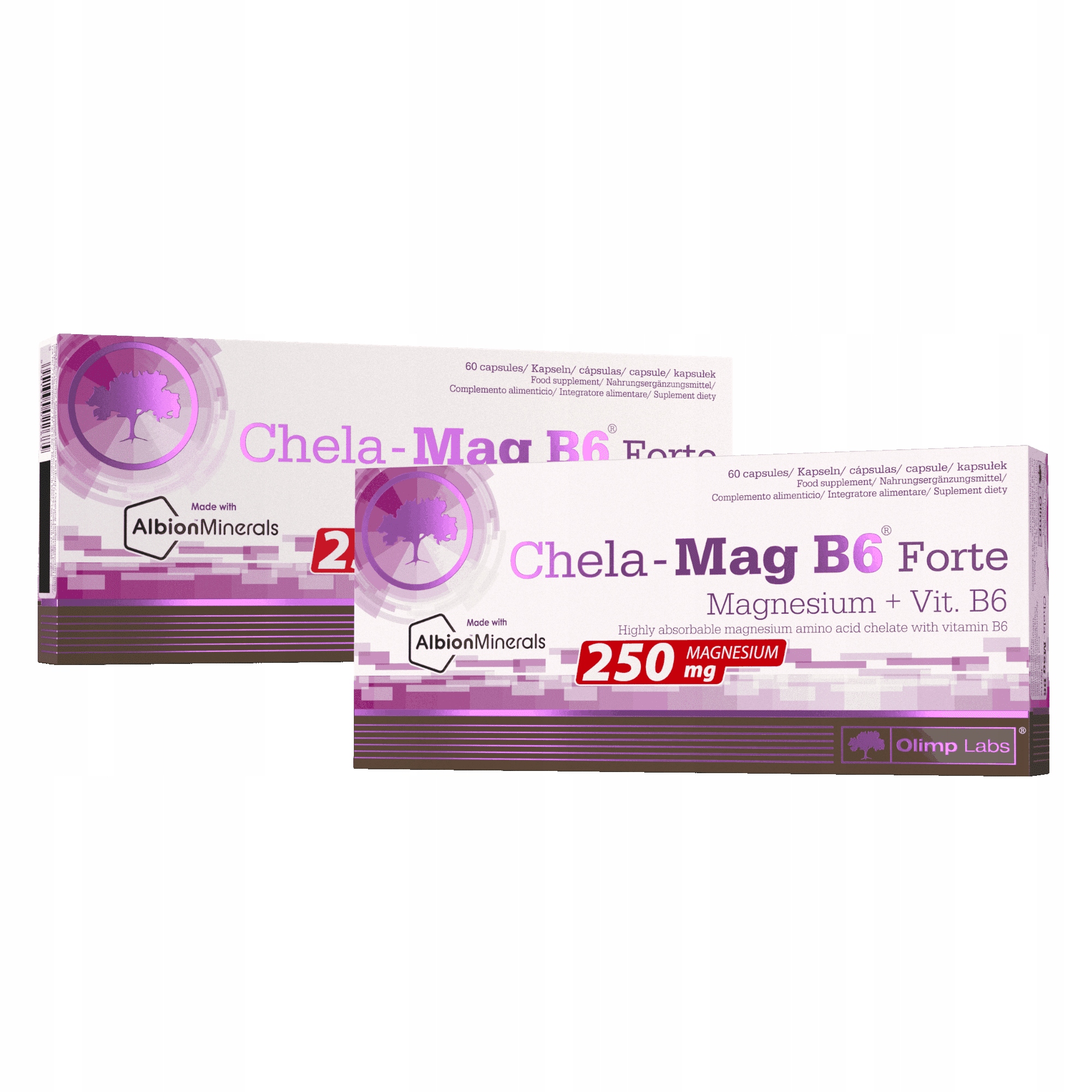 OLIMP CHELA-MAG B6 FORTE 120 caps MEGA MAGNESIUM CHELATE