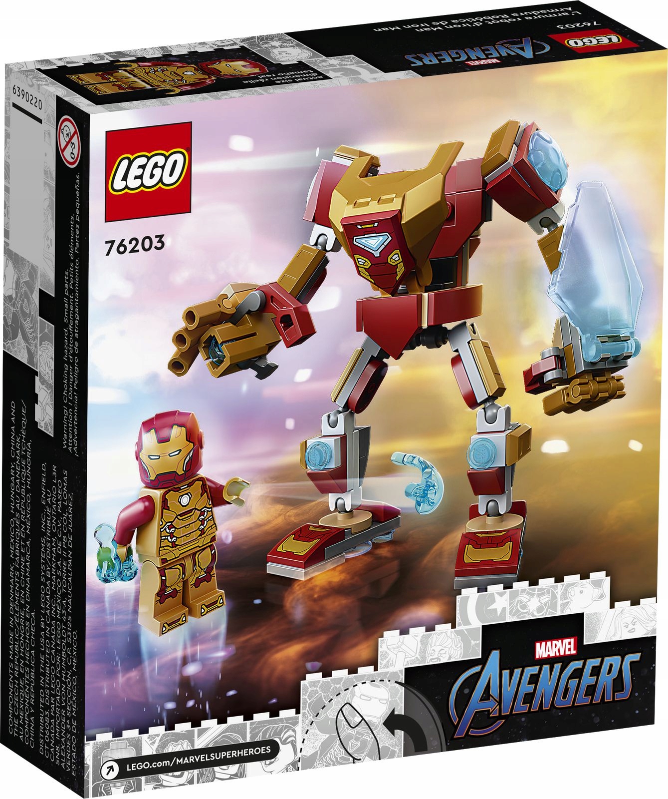 Конструктор LEGO Marvel SH - Механічна броня Залізної людини 76203 Бренд LEGO