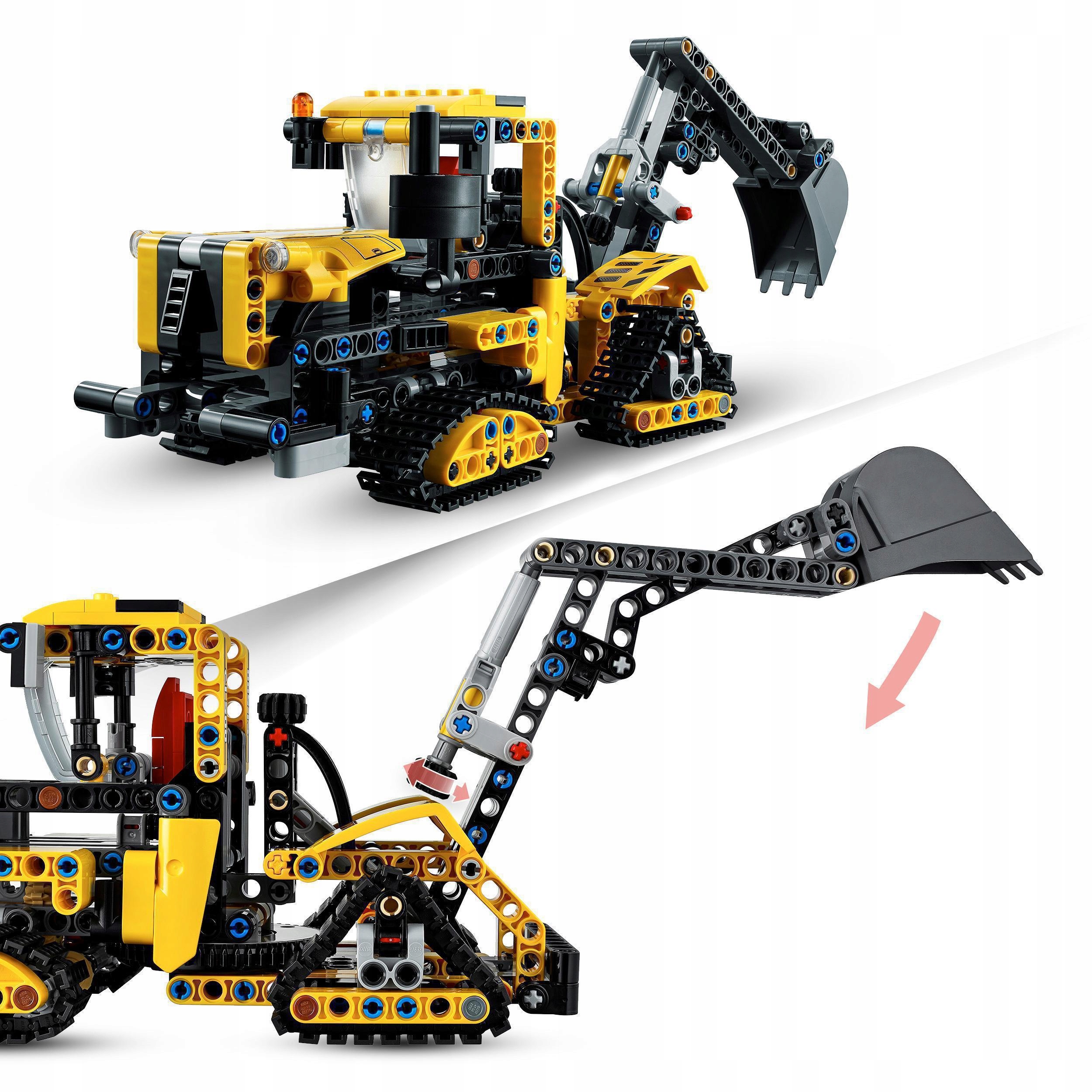 LEGO Technic Heavy Duty Excavator 42121 Назва комплекту Heavy Duty Excavator