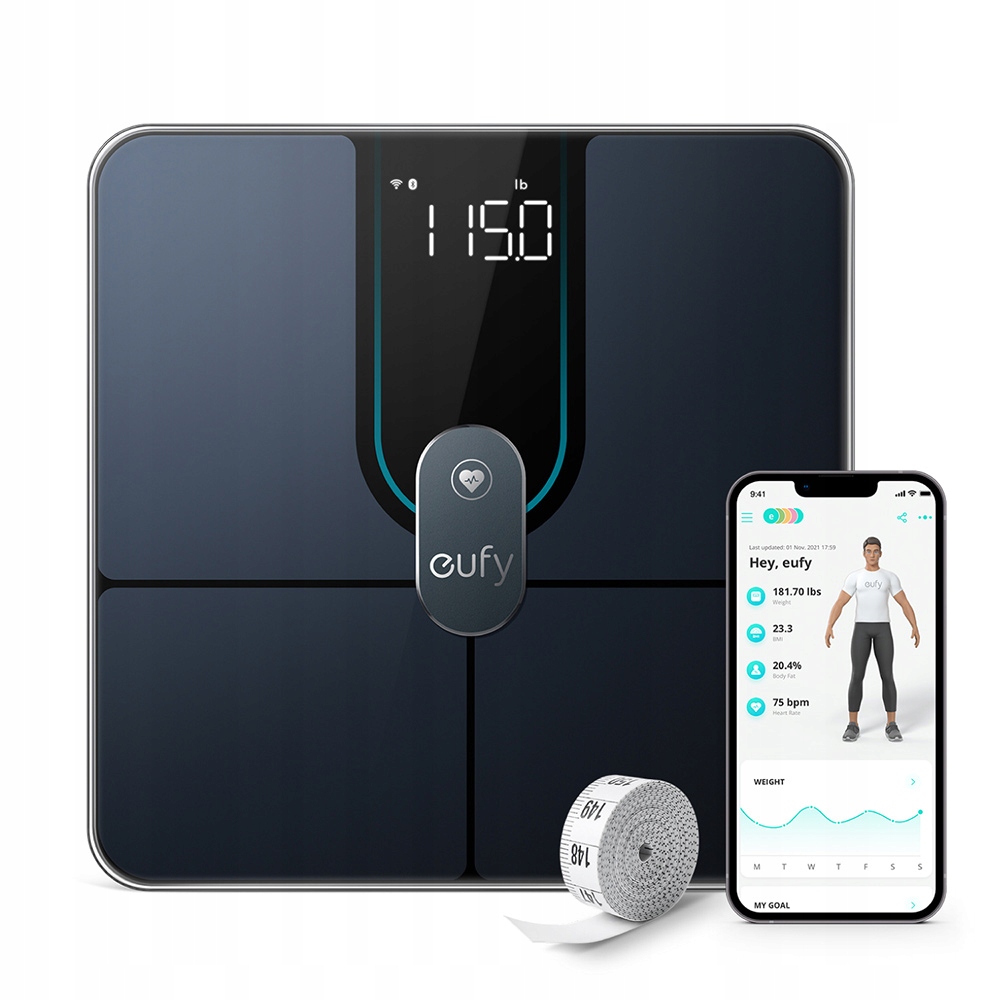 Ваги eufy Smart Scale P2 PRO Black