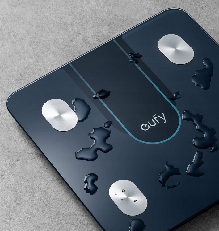 Аналітичні ваги Eufy Smart Scale P2 Матеріал корпусу: скло