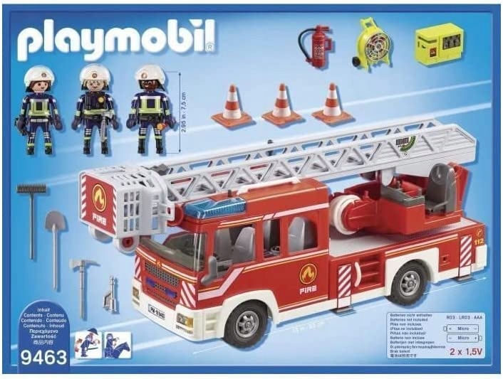 Playmobil City Action 9463 Пожежна машина з драбиною Код виробника 9463