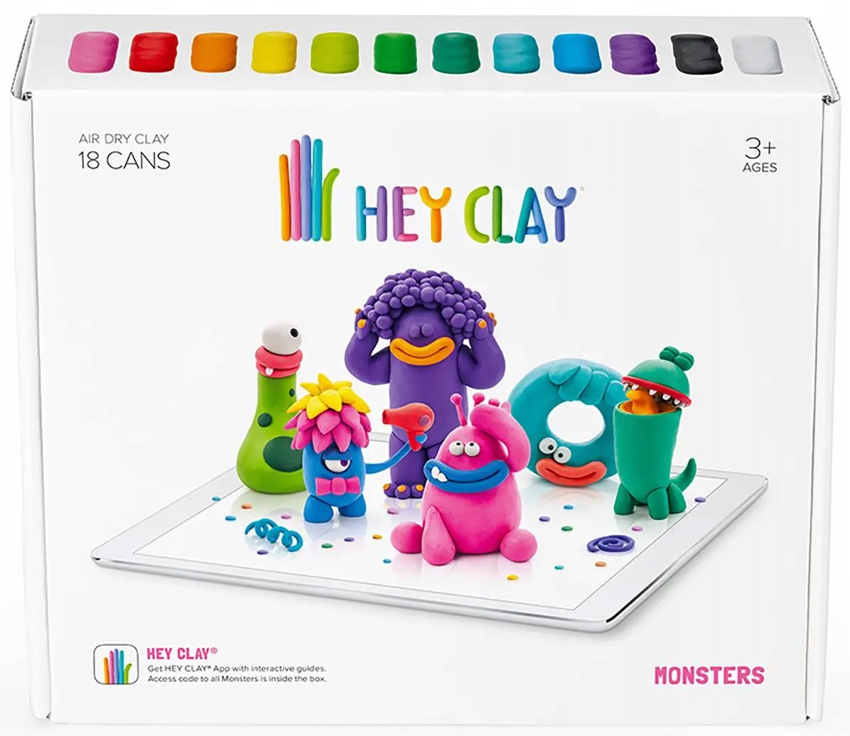 Набір пластиліну Hey Clay Plastic Dough Monsters Стать Хлопчики Дівчата
