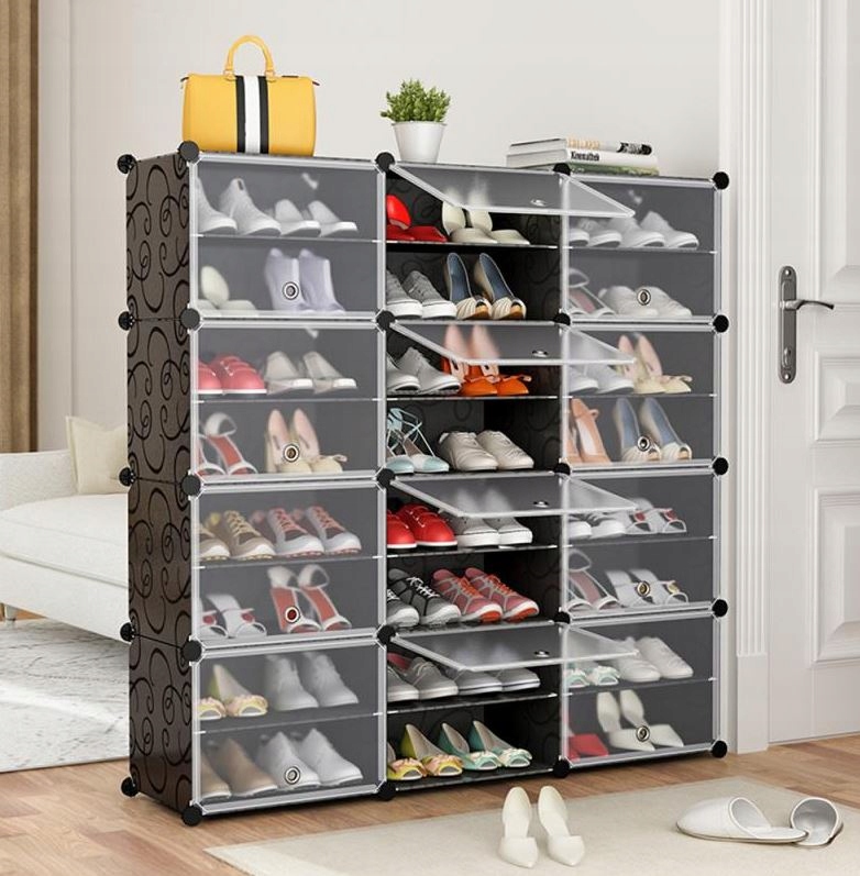 Полиця для взуття Книжкова шафа Органайзер Модуль 6 полиць Глибина меблів 31 см