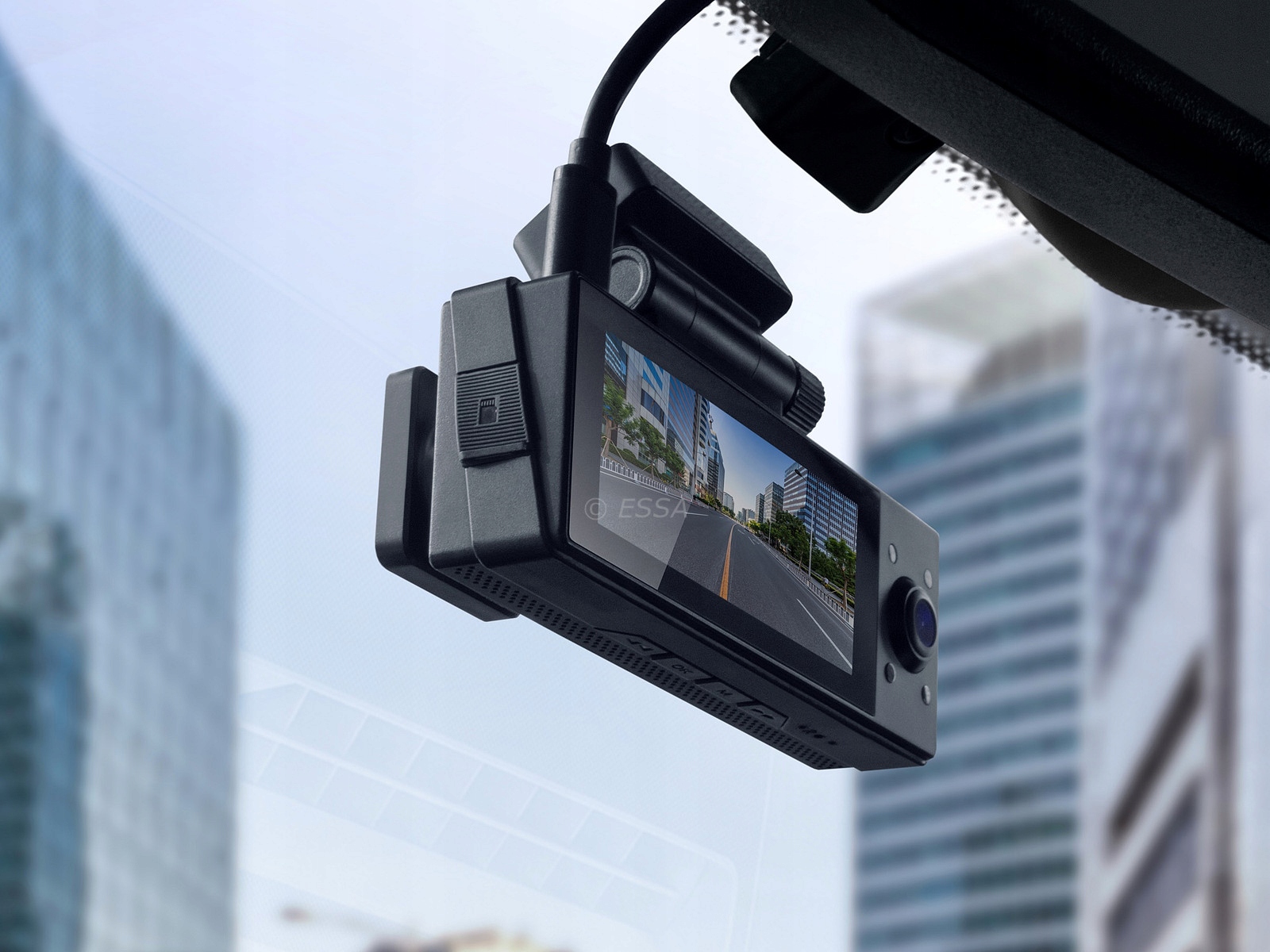 Відеореєстратор NEOLINE X63 QHD GPS IPS, 3 камери GPS зв'язку
