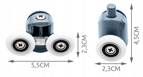 Набір 8 роликів для душової кабіни Wheels Rollers Код виробника 00009646