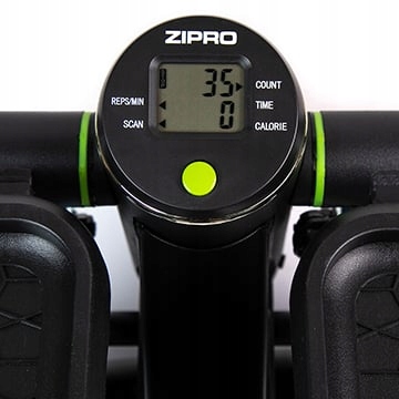 STEP степпер 2в1 фітнес для вправ Сходи з лічильником кроків Roam - Zipro Довжина 35 см