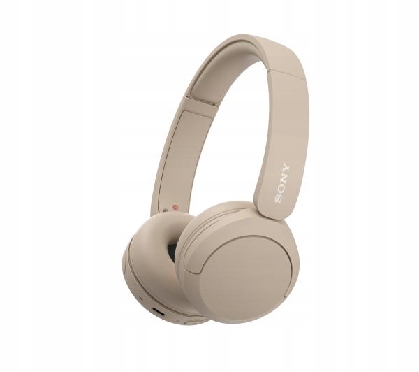 Накладні навушники SONY WH-CH520 Bluetooth 5.2 Кремові бездротові