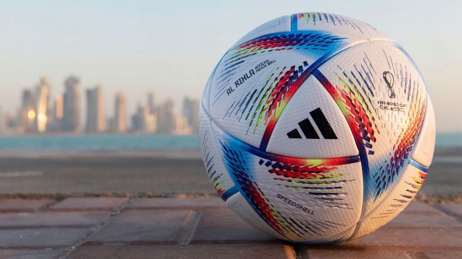 М'яч ADIDAS Al-Rihla Mundial Qatar 2022.5 Код виробника Футбол Adidas AL-Rihla Mundial 2022