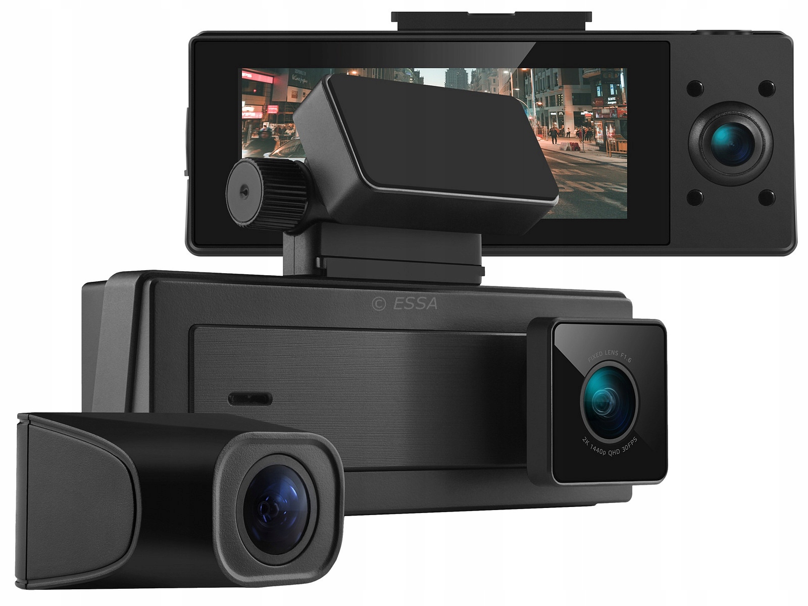 Відеореєстратор NEOLINE X63 QHD GPS IPS, 3 камери