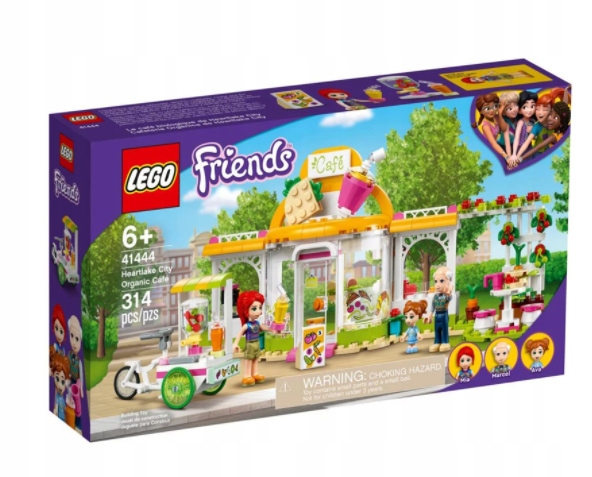 Lego Friends Cafe 41444 ПОДАРУНОК ДІВЧИНКІ 8 РОКІВ EAN (GTIN) 5702016914818