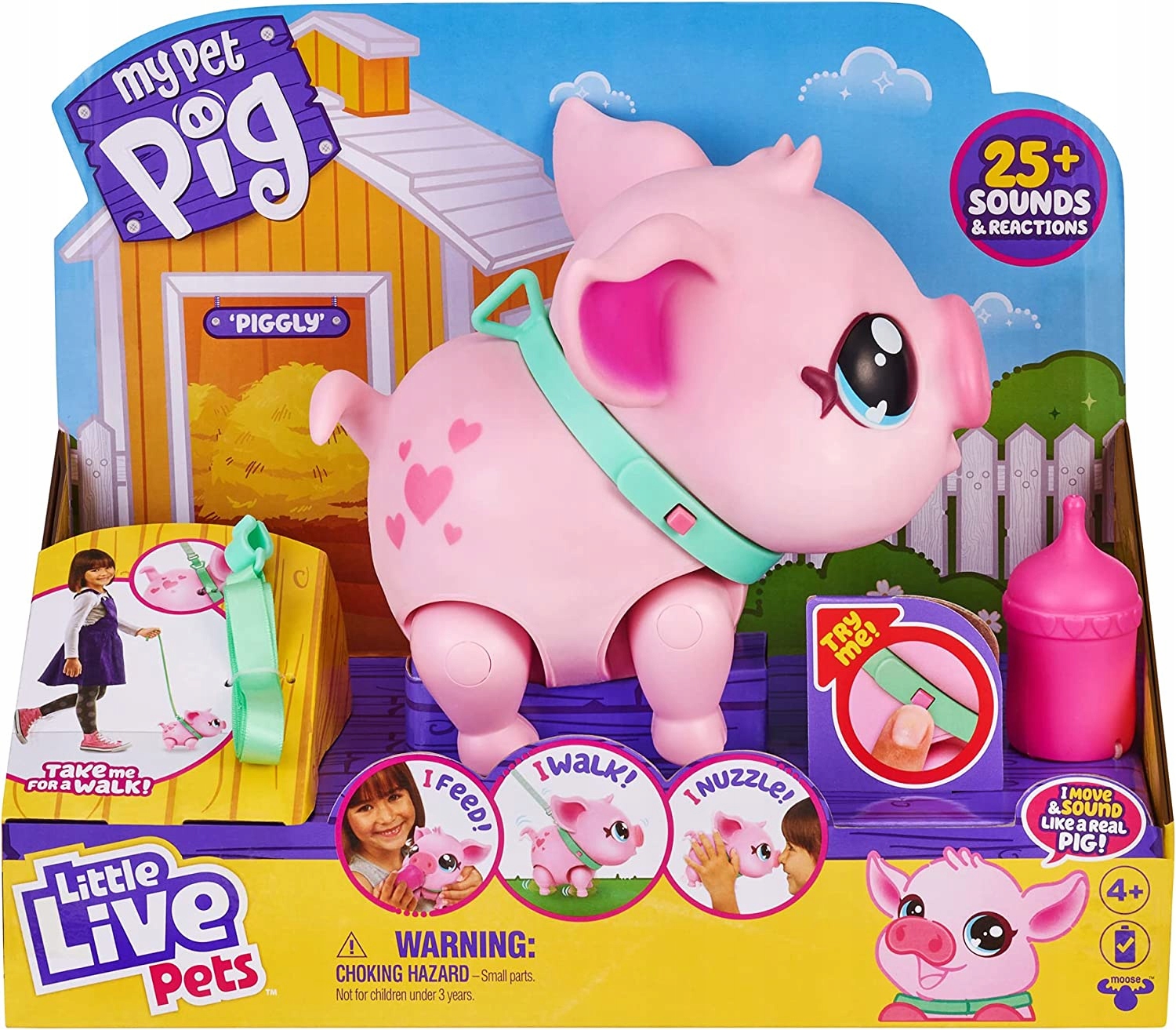 LITTLE LIVE PETS SWEET PIG PIGGLY інтерактивний EAN (GTIN) 630996263662