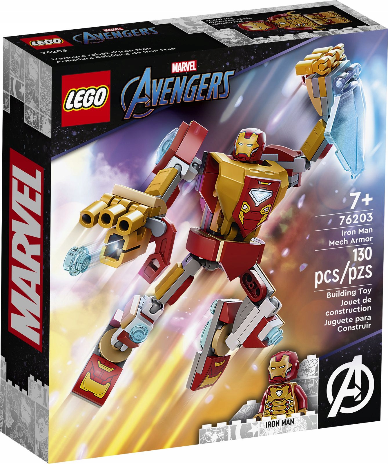 LEGO Marvel SH - механічна броня Залізної людини 76203