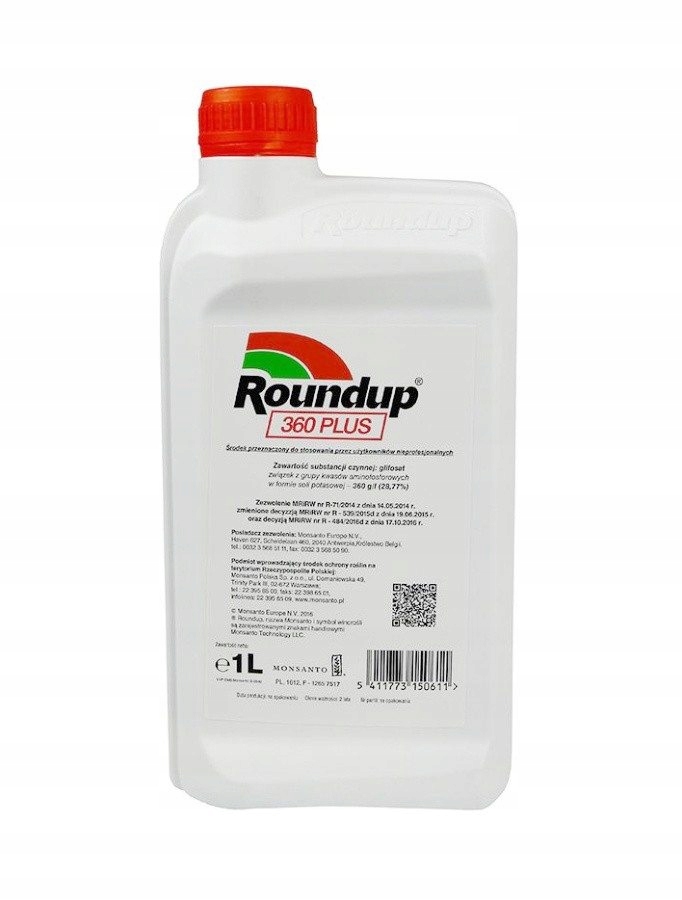 Roundup 360SL Plus 1л загальний гербіцид рандомап перз