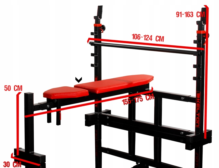 HYPERION HL8 KELTON BENCH REINFORCED BENNING Регульований тип