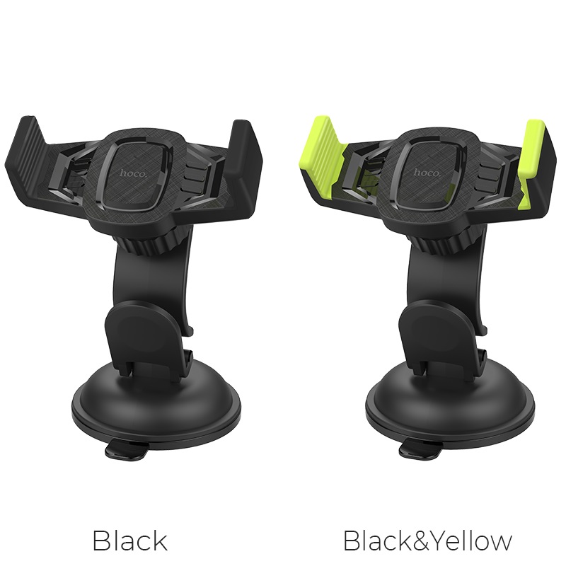 hoco ca40 refined suction cup base in car dashboard phone holder colors